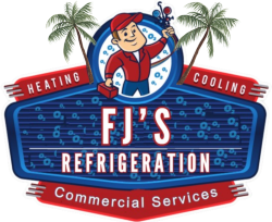 FJ's Refrigeration Logo - San Diego, California