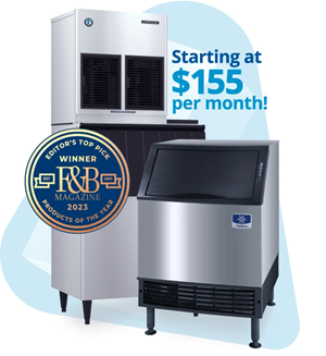 Lease an Ice Machine Starting at $155 Per Month!