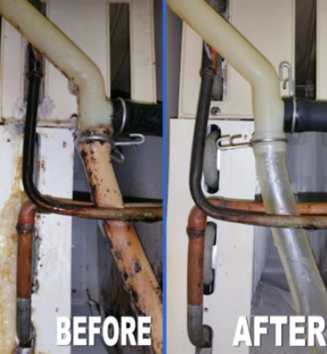 Ice Machine Cleaning Before & After